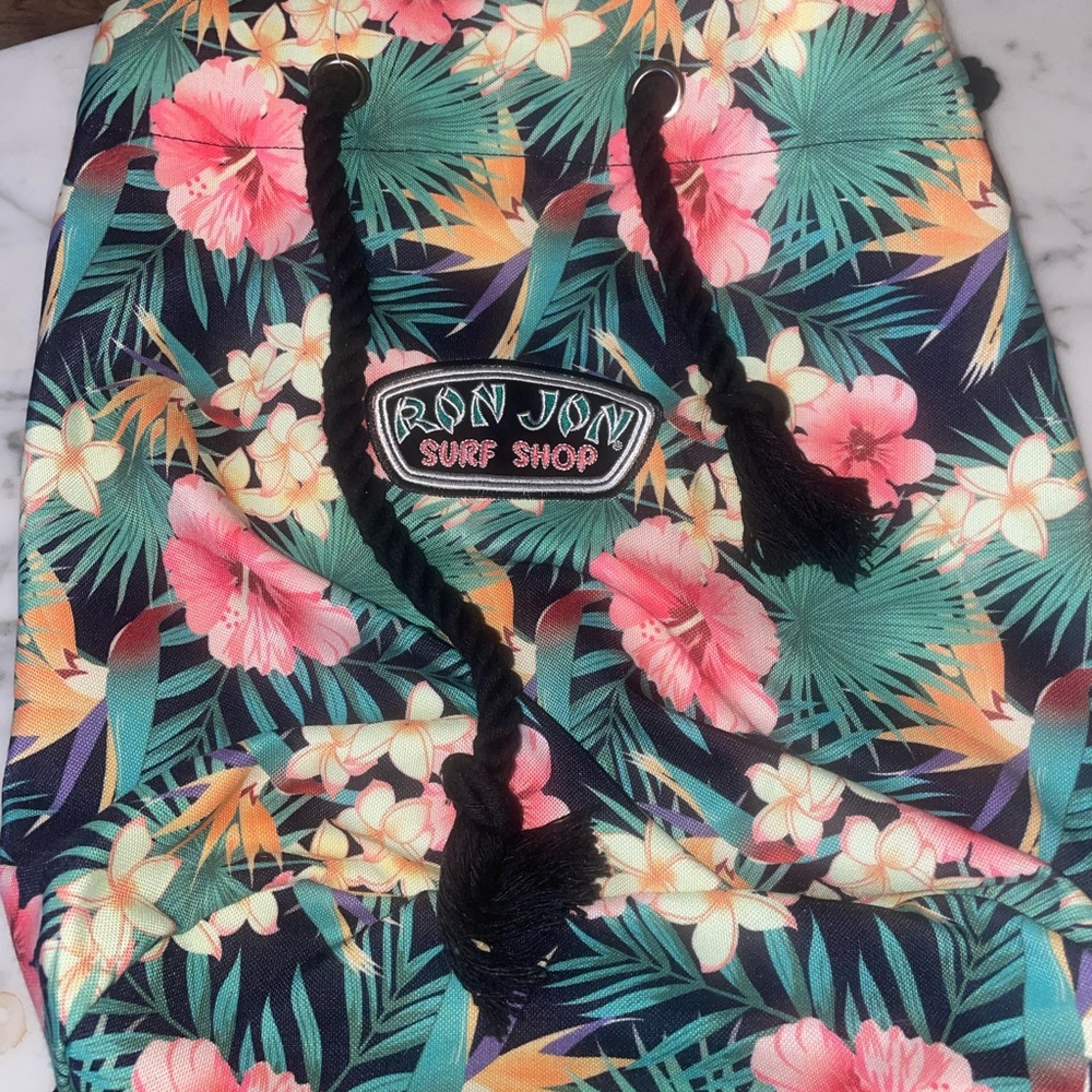 Ron Jon Floral Tropical Backpack